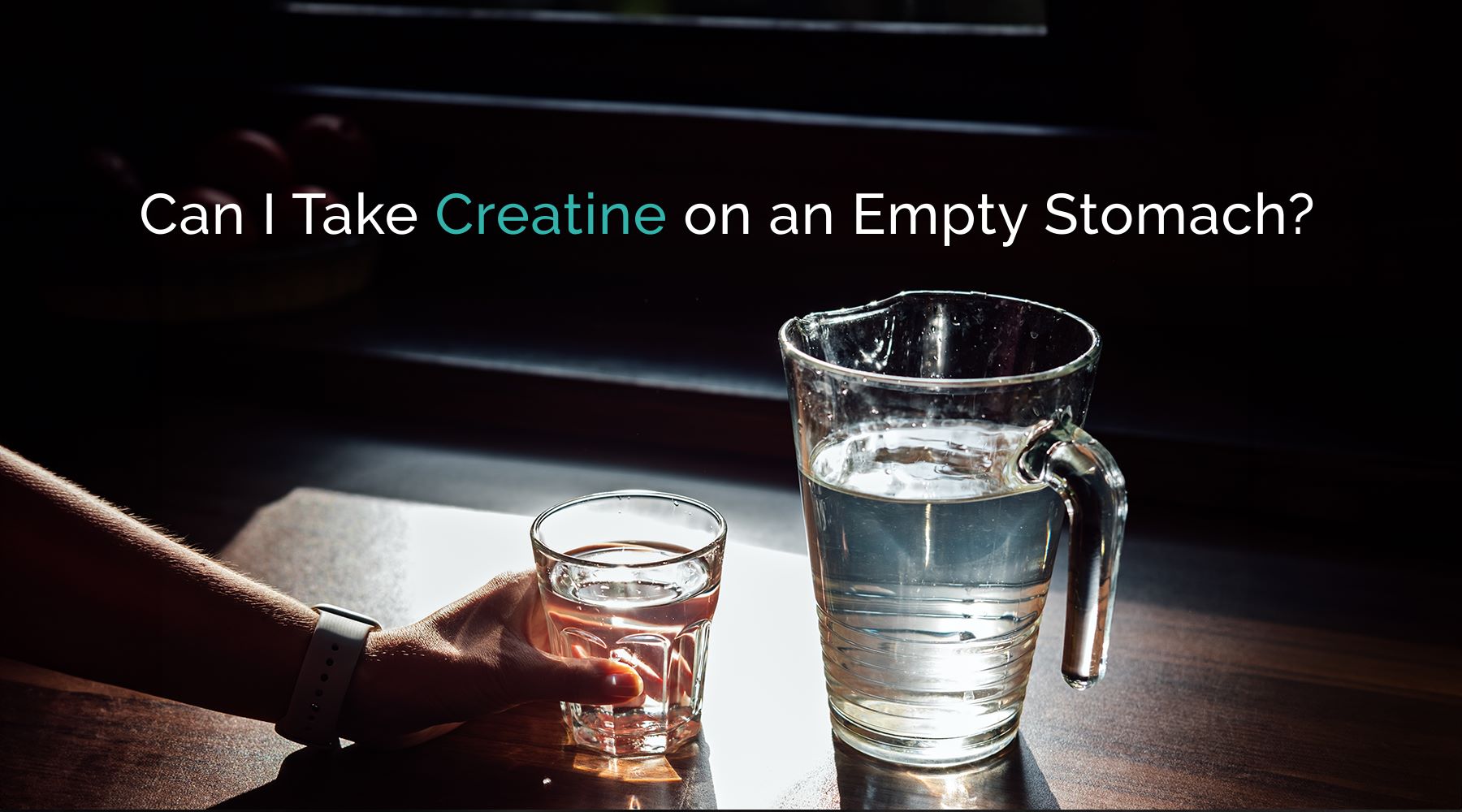 Can I Take Creatine On an Empty Stomach? — Wellversed