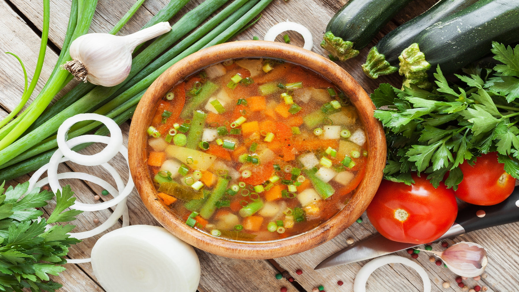 Recipe of Keto Vegetable Soup For Winters