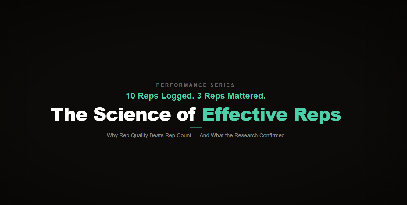 Why Your Last 3 Reps Build More Strength Than Your First Seven -The Sc ...