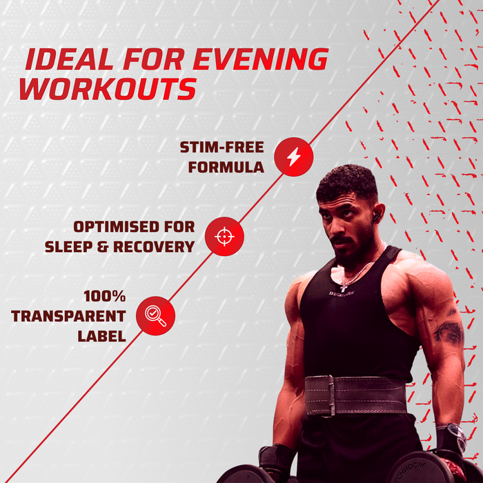 Dynamite Pre-Workout Caffeine Free (195g, 15 Servs) | Green Apple