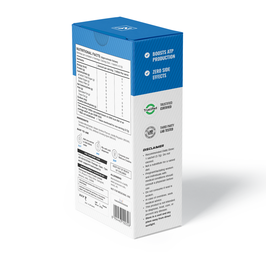 Wellcore - Pure Micronised Creatine Monohydrate | Fruit Fusion (6