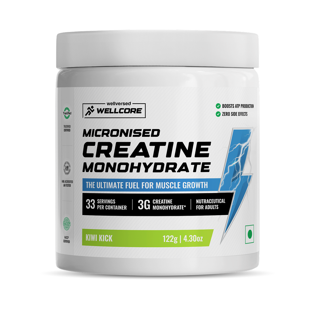 Wellcore Pure Micronised Creatine Monohydrate 122g