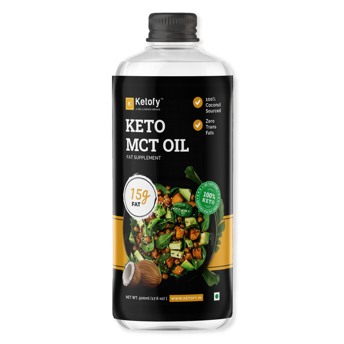 Ketofy - Keto MCT Oil | Energy Booster | 500 ml