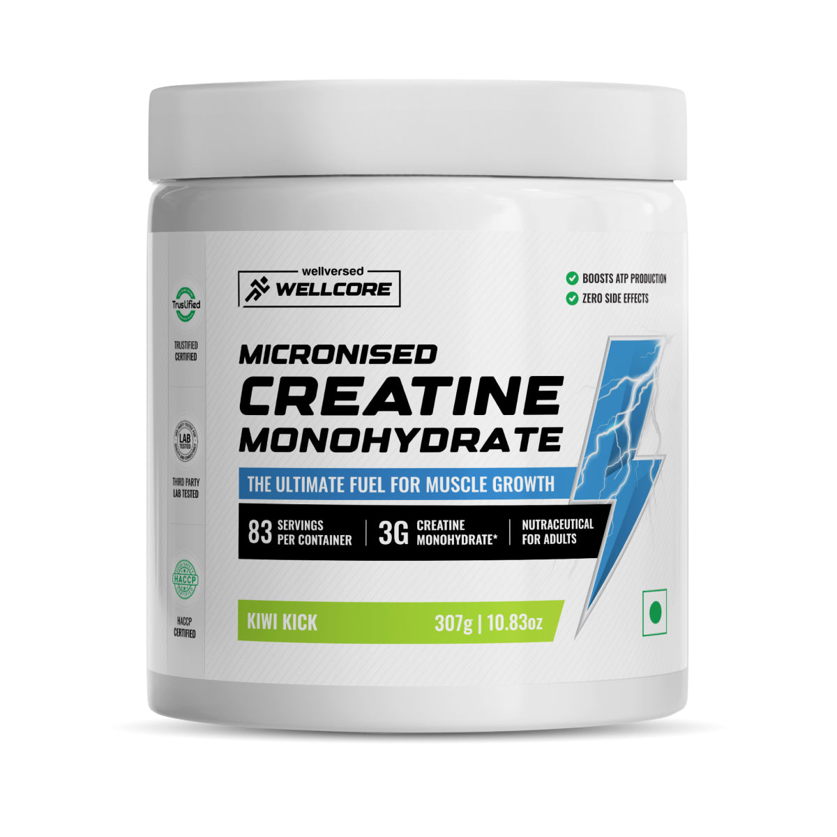 Wellcore Pure Micronised Creatine Monohydrate 307g - Image 2