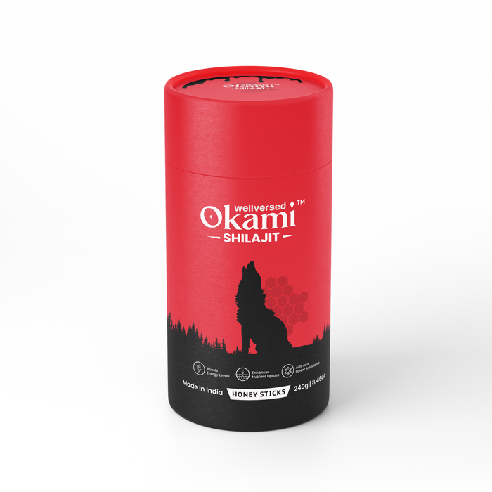 Okami Himalayan Shilajit Honey Sticks | 500mg Shilajit/Stick