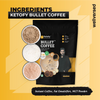 Ketofy - Bullet Coffee Mix (100g) | MCT Enriched Instant Soluble Coffee Beverage | MCT Keto Coffee Powder | Instant Keto Coffee Powder | Sugarfree