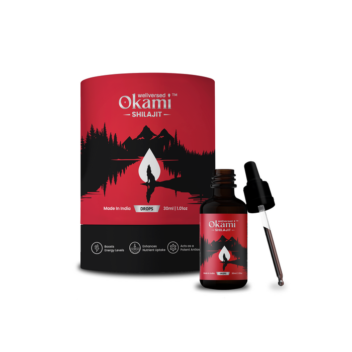 Okami Himalayan Shilajit Drops - 30 servings