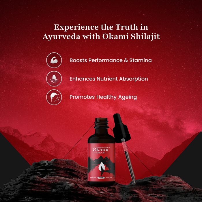 Okami Himalayan Shilajit Drops - 30 servings