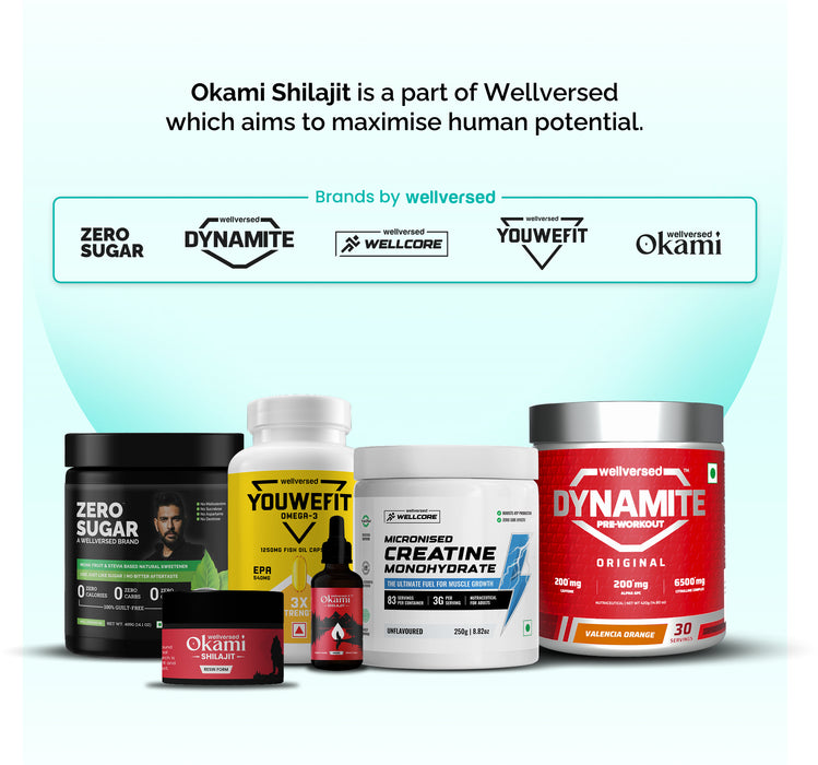 Okami Himalayan Shilajit Drops - 30 servings